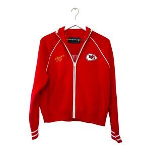 Abercrombie & Fitch Kansas City Chiefs NFL Full Zip Jacket Red Size S